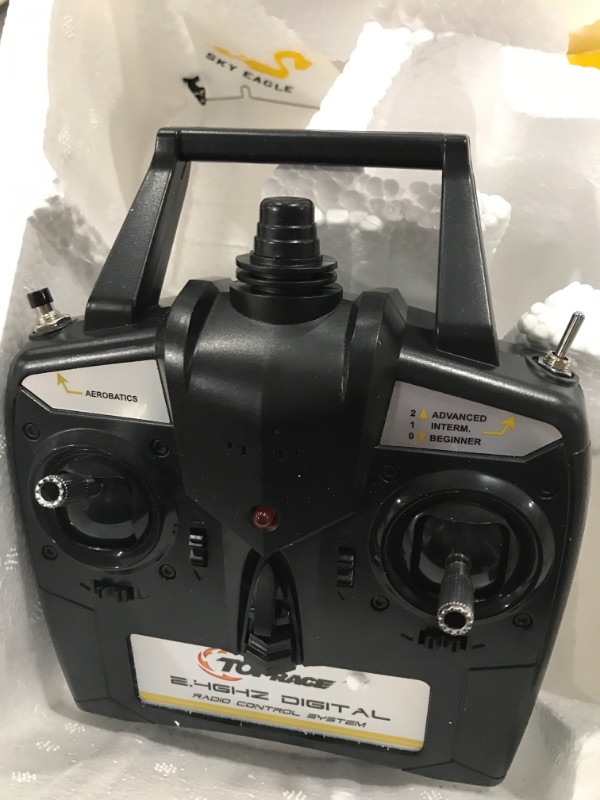 Photo 1 of Top Race RC Plane 4 Channel Remote Control Airplane Ready to Fly RC Planes for Adults, Stunt Flying Upside Down, Easy & Ready to Fly, Great Gift Toy for Adults or Advanced Kids TR-C385