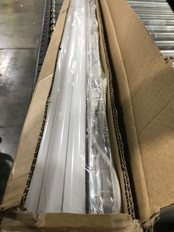 Photo 2 of (6 Pack) Barrina LED T5 Integrated Single Fixture, 4FT, 2200lm, 6500K (Super Bright White), 20W, Utility LED Shop Light, Ceiling and Under Cabinet Light, Corded Electric with ON/OFF Switch, ETL Listed 6-pack (6-power Cords)