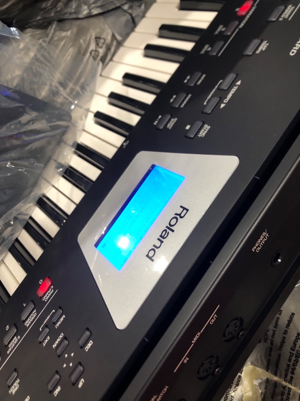 Photo 7 of roland, 61-key portable keyboard (bk-3-bk)