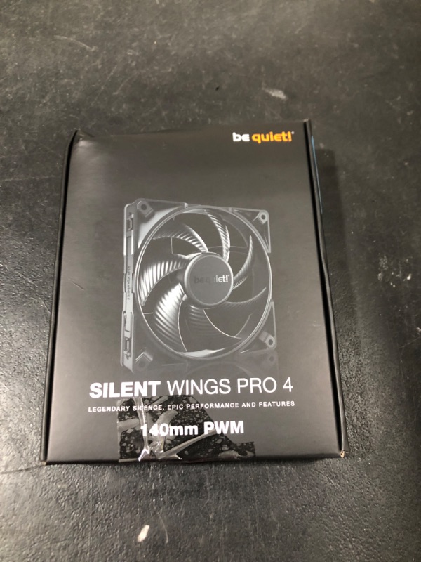 Photo 3 of be quiet! Silent Wings Pro 4 140mm PWM, 2400 RPM, Premium Cooling Fan, 4-Pin - BL099