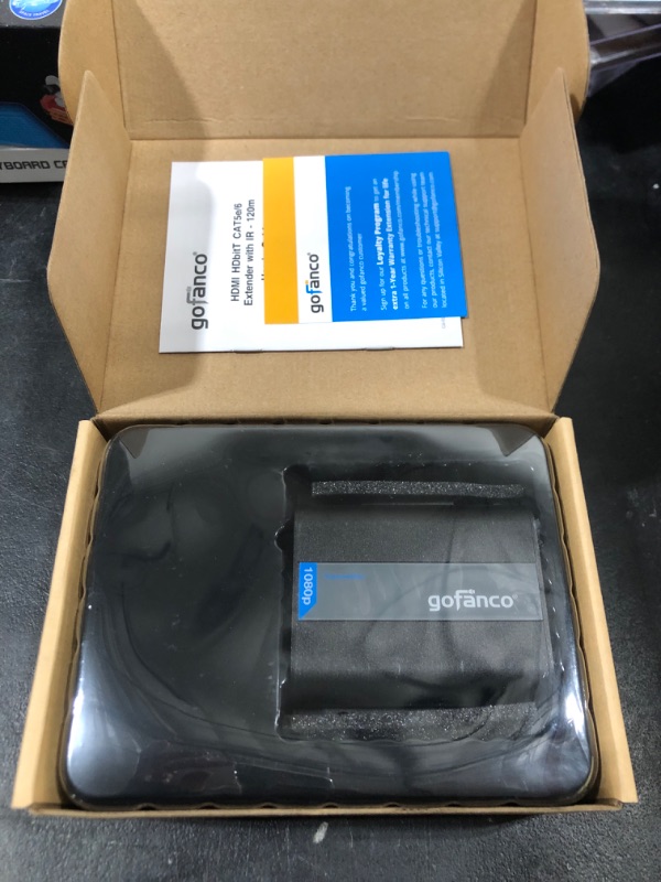 Photo 2 of gofanco HDMI Extender Over IP Ethernet Balun - 1080p, Up to 394ft (120m), Direct 1 to 1 Extender Over CAT5e/6/7 or 1 to Many Over Gigabit Switch, Network LAN, IR Extension, HDMI Over IP (HDbitTv2) HDbitTv2 TX+RX