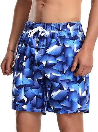 Photo 1 of YumiDay Mens Swimming Trunks-Short Bathing Suit 7 Inch Inseam Boardshorts with Liner SIZE 28 