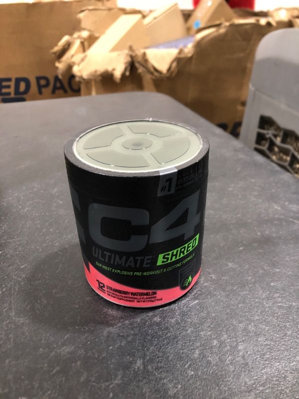 Photo 1 of C4 Ultimate Pre Workout Powder - Strawberry Watermelon Flavor. New. BB 02.24
