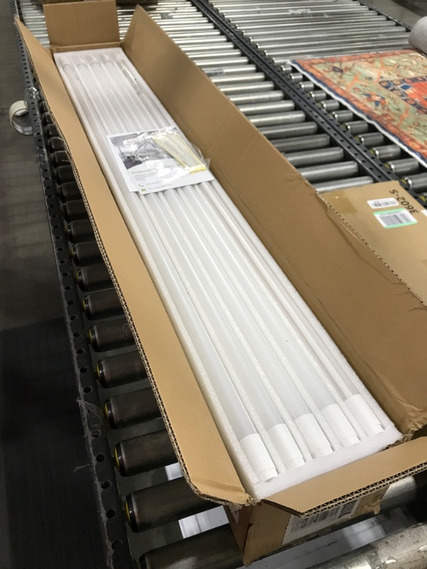 Photo 2 of 20 Pack 5CCT 4FT LED T8 Ballast Bypass Type B Light Tube, 18W, 3000K/3500K/4000K/5000K /6500K Selectable, Single or Double End Powered, 2300lm, Frosted Cover, T8 T10 T12 Tube Light, 120-277V, UL, FCC 3000k/35000k/4000k/5000k/6500k Selectable