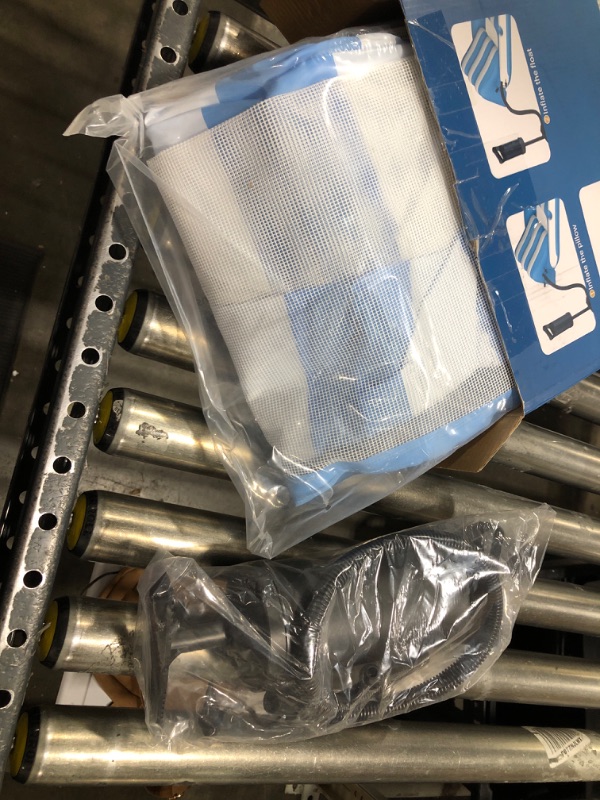 Photo 1 of SKBANRU Pool Floats Adult Size, Inflatable Pool Floats and Rafts Water Lounger with Headrest and Cup Holder, Large Pool Floaties Recliner Extra Large