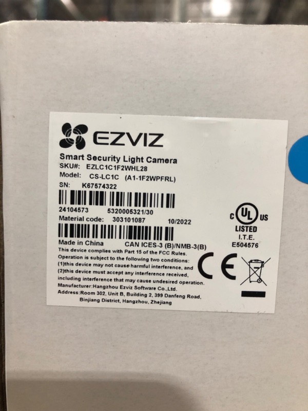 Photo 4 of EZVIZ LC1C Smart Flood Light Camera