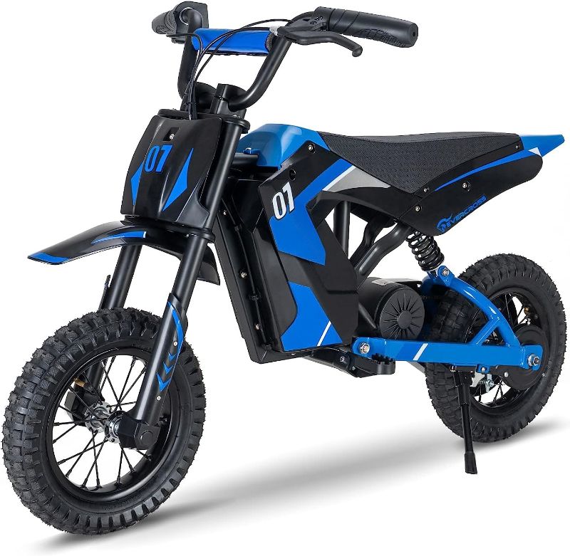 Photo 1 of PARTS ONLY
 EV12M Electric Dirt Bike,300W Electric Motorcycle,15.5MPH & 9.3 Miles Long-Range,3-Speed Modes Motorcycle