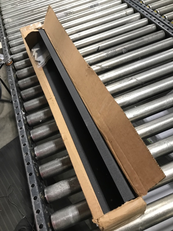 Photo 1 of Infinite Design Floating Metal Wall Shelf – Minimalist Premium Floating Shelves MADE IN USA | Easily Mounted, Perfect Floating Shelf for your Living Room, Kitchen, Bathroom or Bedroom | Black, 36 Inch Black 36 Inch