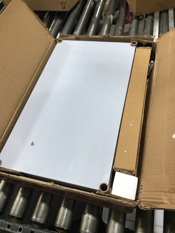 Photo 1 of Stainless Steel Shelves 3 Tier Shelf Organizer Kitchen Storage Shelves Garage Shelves Heavy Duty Shelving Garage Shelving Units and Storage Rack Pantry Shelves 23.6in*13.8in-3T