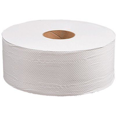 Photo 1 of Optima 12 in. Dia Premium White 2-Ply Jumbo Roll Toilet Tissue 12pk