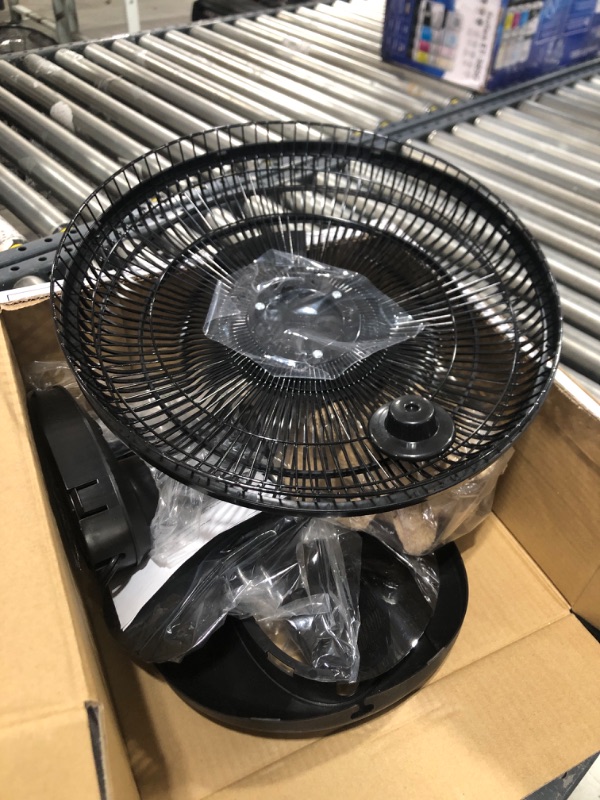 Photo 2 of 12 in. 3 Speed Oscillating Desk Fan
