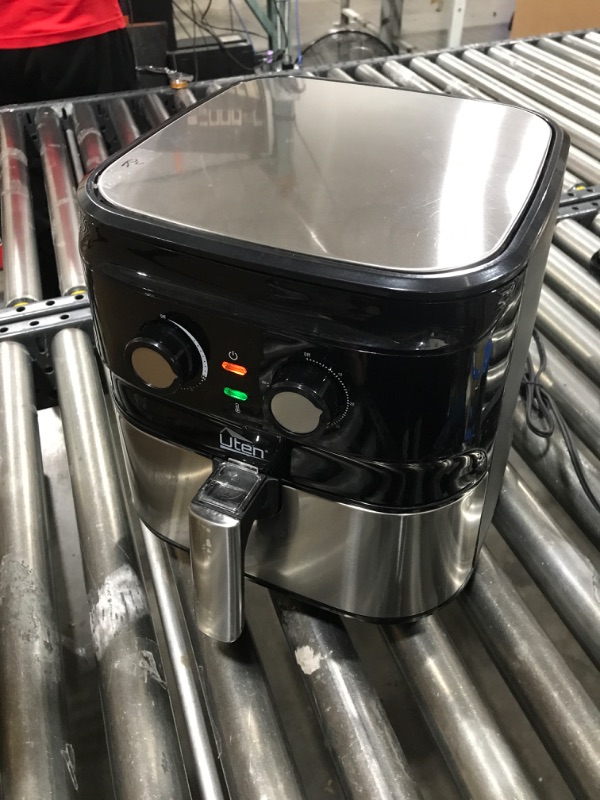 Photo 2 of Air Fryer 5.8Qt/5.5L - Uten Electric Airfryer with Temperature Control, Timer, Non-Stick Fry Basket, 1700W High-power, Fast Oven Oilless Cooker, Dishwasher Safe