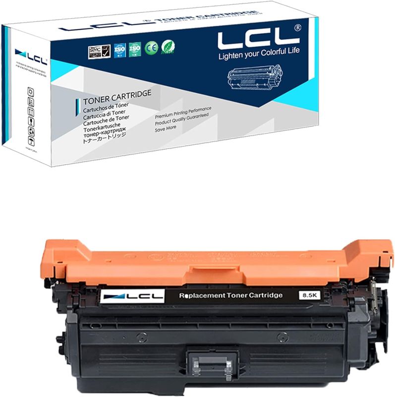Photo 1 of  LCL Remanufactured Toner Cartridge Replacement for HP 647A CE260A CP4000 CP4500 CP4025 CP4025dn CP4025n CP4525 CP4525dn CP4525n CP4525xh CM4540 MFP CM4540f MFP CM4540fskm MFP(1-Pack Black) 