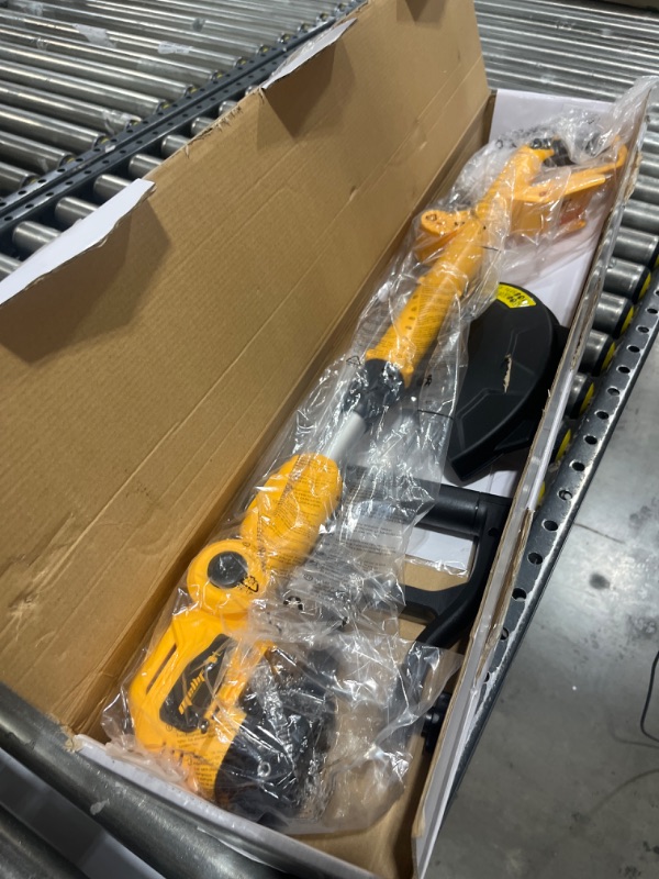 Photo 1 of Cordless String Trimmer & Edger for Dewalt 20V Max Battery, Mellif Electric Weed Eater Brushless Weed Wacker w/ 10.2’’ Blade & Auto Line Feed & Safety Lock & Telescopic Shaft (Battery NOT Included)
