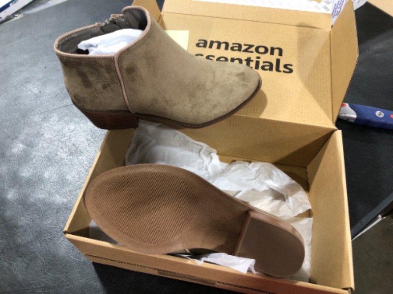 Photo 2 of Amazon Essentials Women's Ankle Boot 7 Taupe