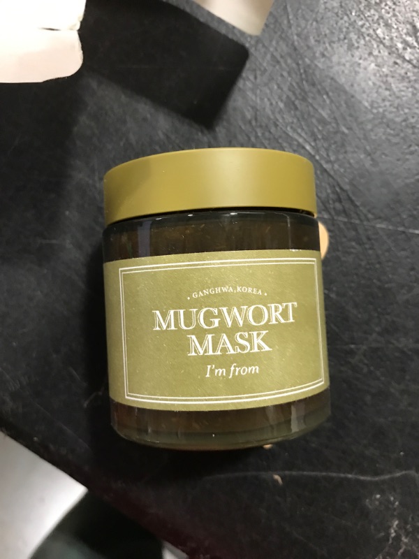 Photo 1 of [I'M FROM] Mugwort Mask 3.7 fl oz | Natural Herb, Tea tree, Wash-off, Cooling and fast Soothing Breakouts, for Sensitive skin