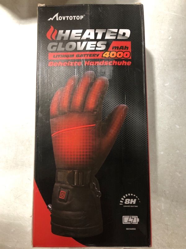 Photo 2 of movtotop heated gloves LITHIUM BATTERY 4000MAH BEHEIZTE HANDSCHUHE 