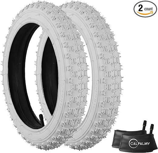 Photo 1 of (2 Sets) 18“Kids Bike Replacement Tires and Inner Tubes - Fits Most Kids Bikes Like RoyalBaby, Joystar, and Dynacraft - Made from BPA/Latex Free Premium-Quality Butyl Rubber
