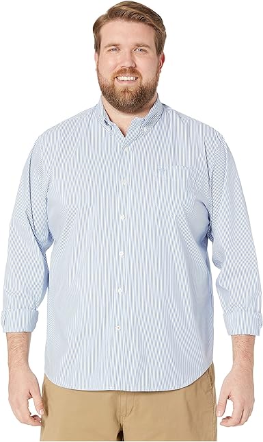 Photo 1 of Dockers Men's Classic Fit Long Sleeve Signature Comfort Flex Shirt (Standard and Big & Tall) SIZE 3X LARGE
