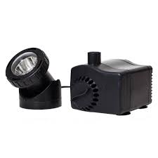Photo 1 of .03 hp HP or 400 GPH Low Water Shut-Off Fountain Pump with LED Light
