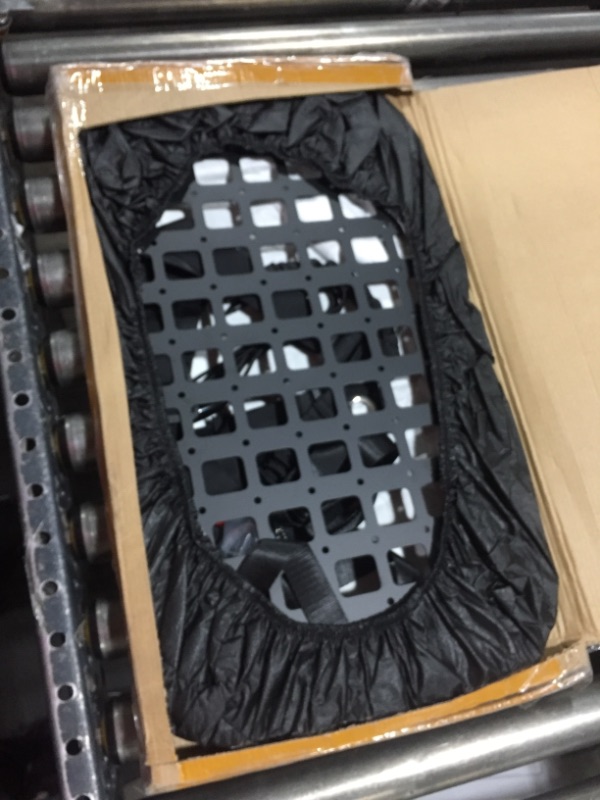 Photo 1 of HEMSK DAYS Aluminium Alloy Rigid Molle Panels for Vehicles, Modular Storage & Display, 1 Pack (22"x13.5")