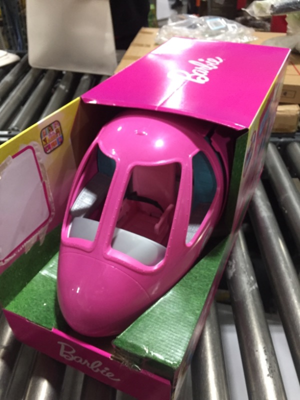 Photo 2 of Barbie Dreamplane Airplane Toys Playset with 15+ Accessories Including Puppy, Snack Cart, Reclining Seats and More Standard