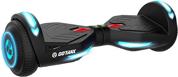 Photo 1 of Hoverboard with 6.5" LED Wheels, Max 3.1 Miles & 6.2mph Power by Dual 200W Motor, LED Fender Light/Headlight?UL2272 Certified & 65.52Wh Battery Self Balancing Scooter for 44-176lbs