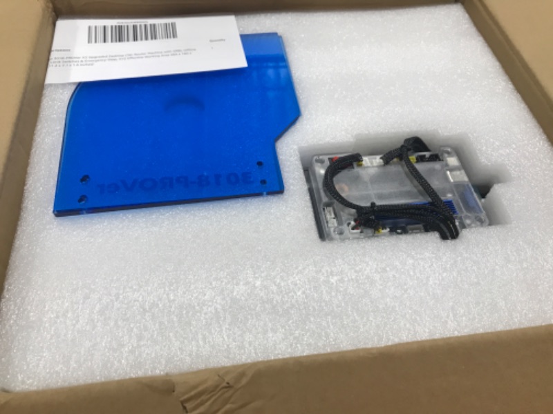 Photo 1 of Genmitsu 3018-PROVer V2 Upgraded Desktop CNC Router Machine with GRBL Offline Control, Limit Switches & Emergency-Stop, XYZ Effective Working Area 284 x 180 x 40mm (11.2 x 7.1 x 1.6 inches)