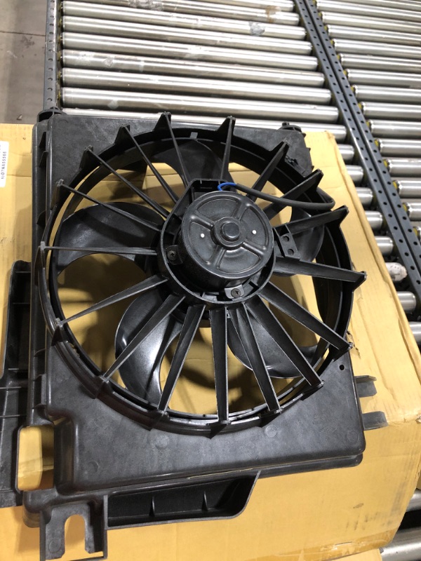 Photo 1 of Brock Replacement A/C Condenser Cooling Fan Assembly Compatible with 2002-2009 1500 2003-2009 2500 3500 Pickup Truck 5093760AA
