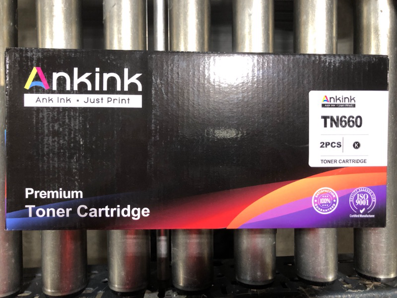 Photo 2 of ANKINK High Yield TN660 TN630 Black Toner Cartridge Replacement for Brother TN-660 630 to Use with MFC-L2700DW L2720DW L2740DW HL-L2300D L2320D L2360DW L2380DW DCP-L2540DW Laserjet Printer?4 Pack? Black TN660-4K