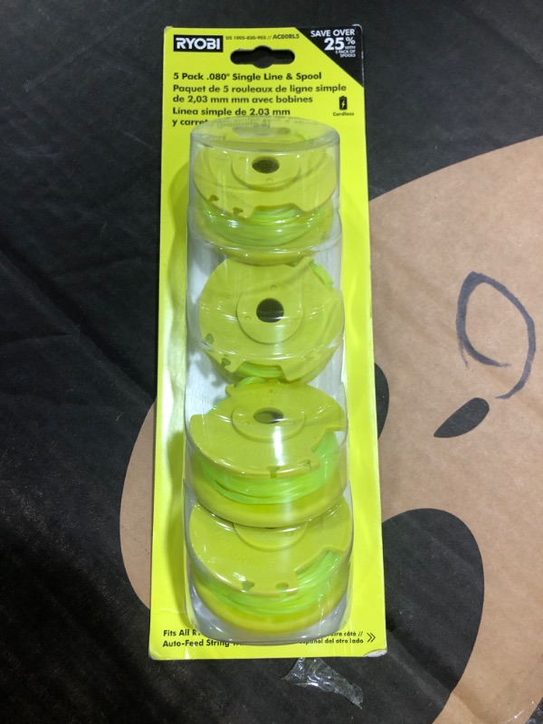 Photo 2 of 0.080 in. Replacement Auto-Feed Line Spools (5-Pack)
