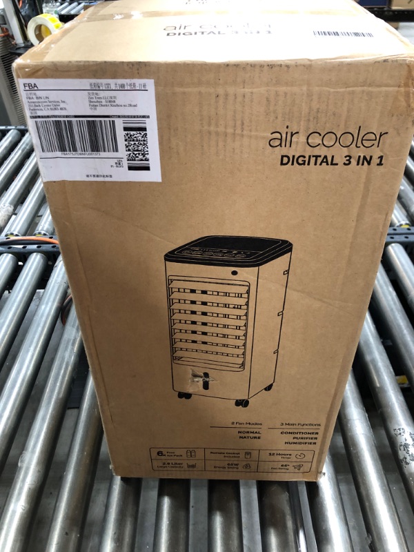 Photo 1 of Portable Air Conditioners,[ 2023 Newest]3 IN 1Air Conditioner Portable for Room,65° Oscillation Swamp Cooler with 3 Wind Speeds,4 Modes, 6 Ice Packs,12H Timer,Remote,Portable AC for Home Office 