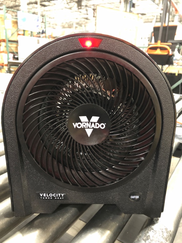 Photo 3 of Vornado Velocity 5R Whole Room Space Heater with Remote Control, Black