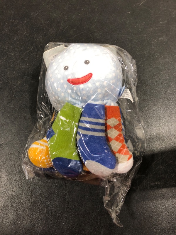 Photo 1 of Baby Aspen, Mr. Sock T. Pus, Plush Octopus with 4 Pairs of Socks