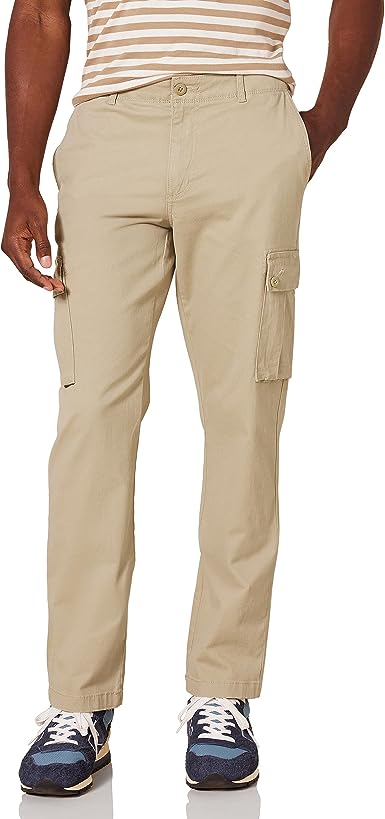 Photo 1 of Amazon Essentials Men's Straight-Fit Stretch Cargo Pant (Available in Big & Tall) 36w 32l 