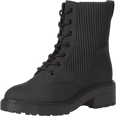 Photo 1 of Amazon Essentials Women's Rubberized Combat Boot with Chunky Outsole SIZE 11 WIDE 