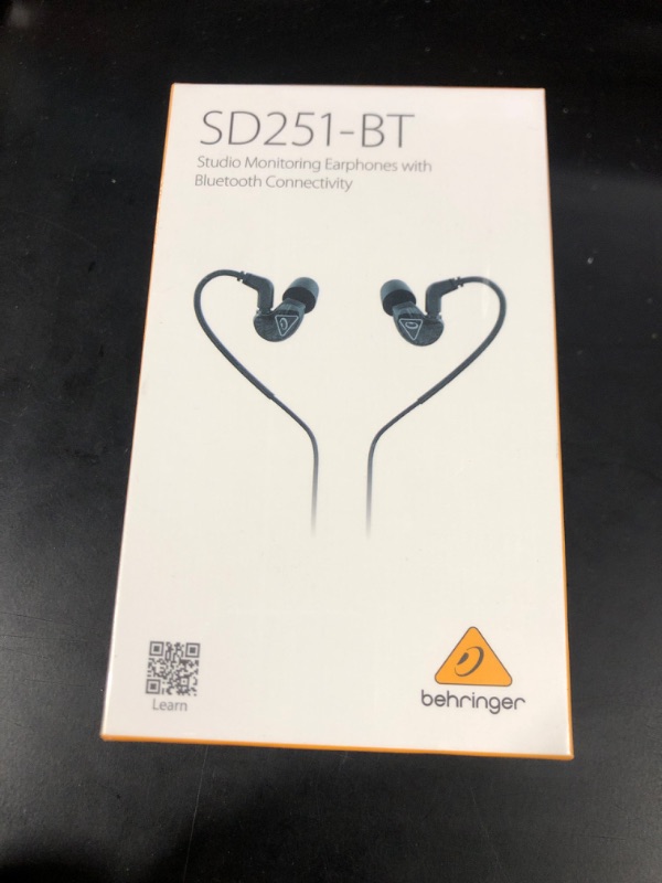 Photo 3 of Behringer SD251-BT Studio Monitoring Earphones with Bluetooth* Connectivity