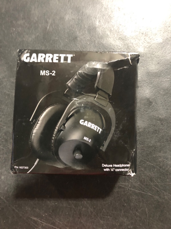 Photo 3 of Garrett MS-2 Headphones w/ 1/4" Jack for Garrett Metal Detectors 1627300