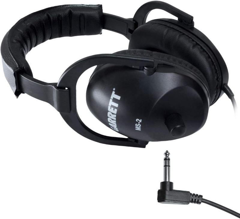 Photo 1 of Garrett MS-2 Headphones w/ 1/4" Jack for Garrett Metal Detectors 1627300