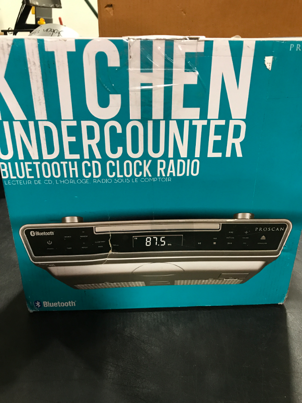 Photo 3 of KITCHEN UNDER COUNTER BLUETOOTH DC CLOCK RADIO

