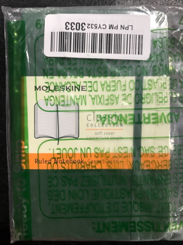 Photo 2 of Moleskine Classic Notebook, Soft Cover, Pocket (3.5" x 5.5") Ruled/Lined, Myrtle Green, 192 Pages Ruled Pocket Myrtle Green
