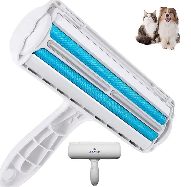 Photo 2 of A'loBE Pet Hair Remover, Washable & Reusable Pet Hair Remover, Dog & Cat Fur Remover, Lint Roller, Pet Fur Remover, Dog & Cat Hair Roller, Pet Hair Roller Remover from Carpet, Clothes & Furniture