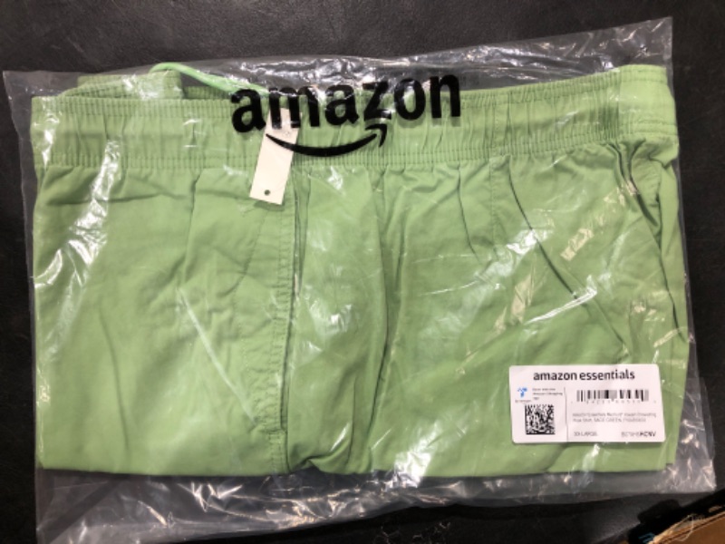 Photo 2 of Amazon Essentials Men's Drawstring Walk Short (Available in Plus Size) XX-Large Sage Green