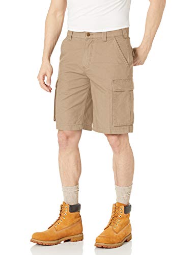 Photo 1 of Amazon Essentials Men's 11" Workwear Cargo Short, Khaki Brown, 29
