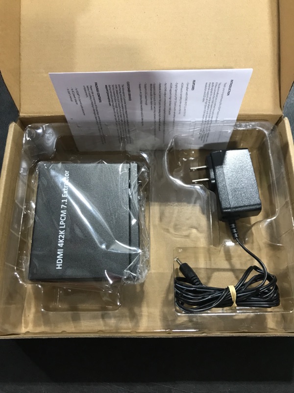 Photo 2 of Monoprice BlackbirdTM 4K Series 7.1 HDMI Audio Extractor