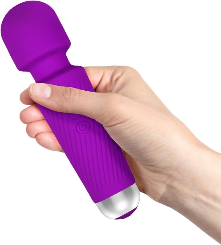 Photo 1 of AmeMakye Mini Upgraded Rechargeable Handheld Waterproof Massager for Women, Purple, Stock Photo just for Reference, ITEM IS DIFFERENT 