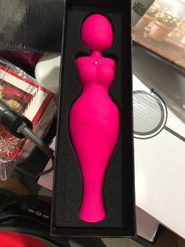 Photo 1 of AmeMakye Mini Upgraded Rechargeable Handheld Waterproof Massager for Women, Purple, Stock Photo just for Reference, ITEM IS DIFFERENT 