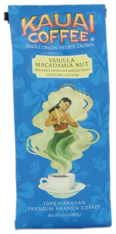 Photo 1 of 2 pack Kauai Coffee, Vanilla Macadamia Nut Ground, 10 Ounce BB 9/11/2023