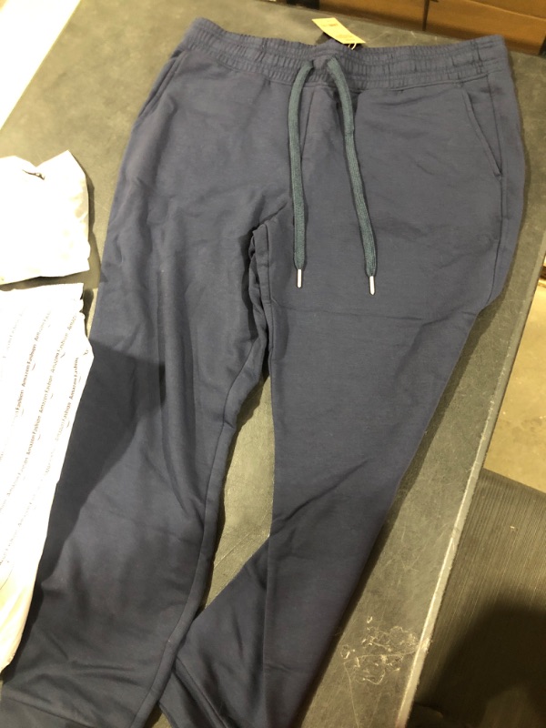 Photo 2 of Amazon Aware Women's Fleece Sweatpants (Available in Plus Size) Large Navy