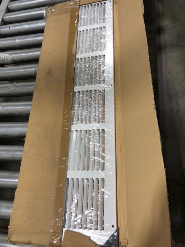 Photo 2 of 32" X 10" STEEL RETURN AIR FILTER GRILLE FOR 1" FILTER REMOVABLE FRAME
